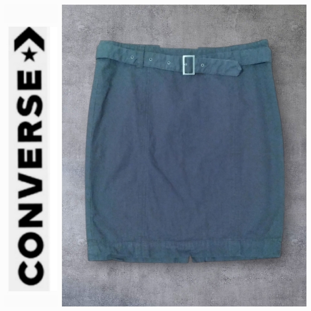 💐SALE  CONVERSE | Gray 100%cotton skirt